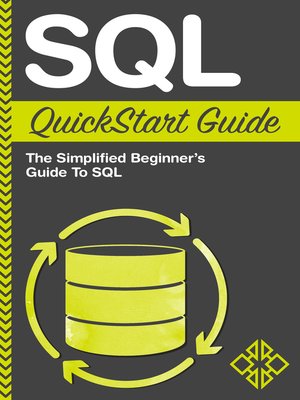 cover image of SQL QuickStart Guide